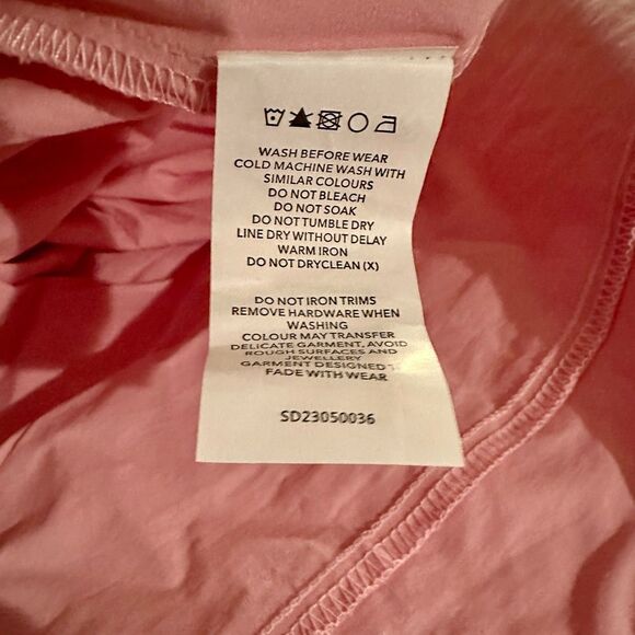 SHOWPO. Dress Amalie The Label Beccah Linen Off Shoulder Size 4 NEW WITH TAGS - Picture 10 of 10